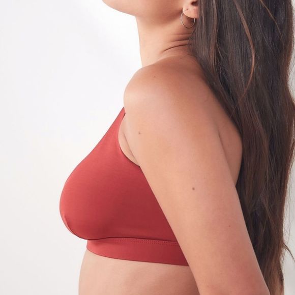 NWT Urban Outfitters Silky Triangle Bra - Picture 4 of 10